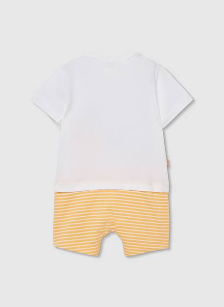 Barboteuse bébé Blanc 3 - vertbaudet enfant 