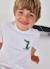 T-shirt enfant coton crocodile Blanc 1 - vertbaudet enfant 