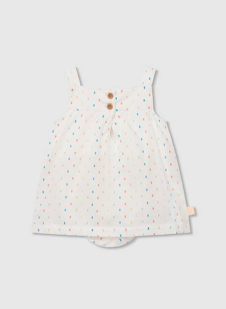 Robe bébé Blanc 3 - vertbaudet enfant 