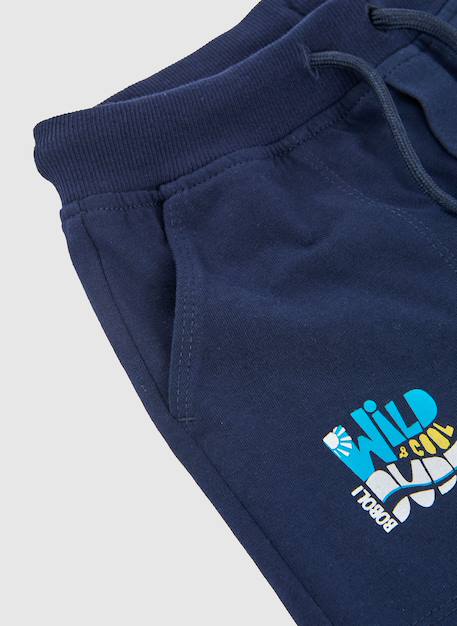 Short garçon coton Bleu 4 - vertbaudet enfant 