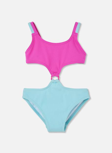 Maillot de bain fille anti-uv upf 50+ Rose 1 - vertbaudet enfant 