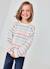 Pull fille coton Blanc 1 - vertbaudet enfant 