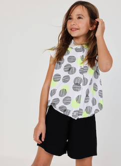 -Chemise à manches courtes