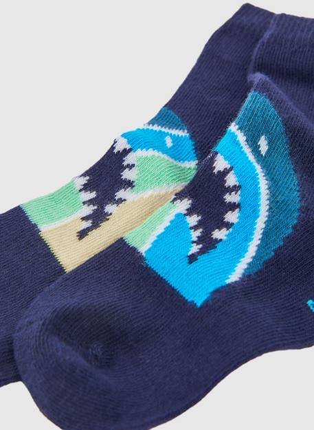 Lot de 3 paires de chaussettes imprimées Vert 4 - vertbaudet enfant 