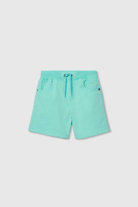 Bermuda garçon en coton Vert 2 - vertbaudet enfant 