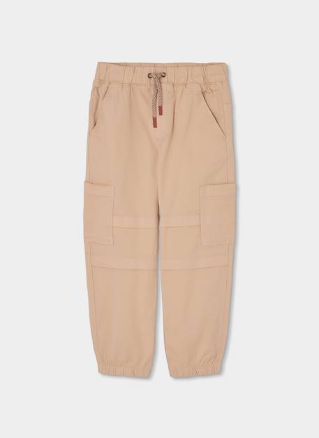 Pantalon enfant coton Marron 2 - vertbaudet enfant 