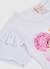 T-shirt fille en coton avec imprimé Blanc 3 - vertbaudet enfant 