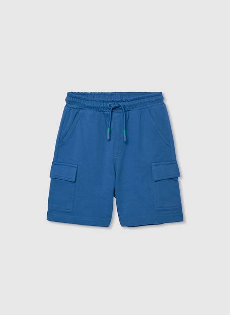 Short garçon cargo Bleu 2 - vertbaudet enfant 