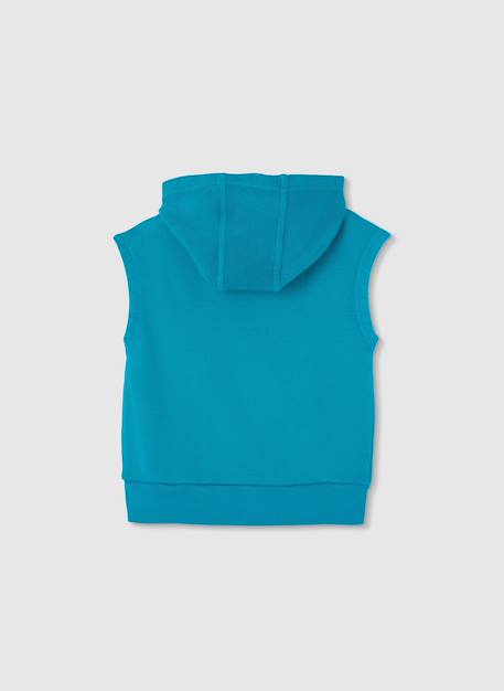 Sweat sans manche garçon Vert 3 - vertbaudet enfant 