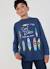 T-shirt enfant en coton à manches longues  coton Bleu 1 - vertbaudet enfant 