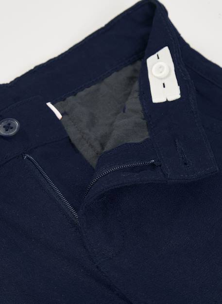 Bermuda garçon en lin Bleu 4 - vertbaudet enfant 