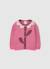 Gilet bébé tricot Rose 2 - vertbaudet enfant 
