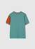 T-shirt enfant en coton block Vert 2 - vertbaudet enfant 