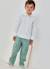 Pantalon enfant lin Vert 1 - vertbaudet enfant 