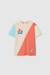 T-shirt enfant coton block Orange 2 - vertbaudet enfant 