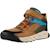Bottes garçon en cuir flexyper pro Bleu c0033+Marron c2ga3+Marron c6fn6 10 - vertbaudet enfant 