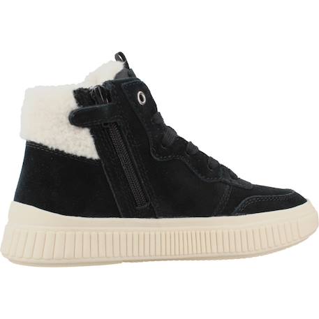 Bottes fille en textile laquinny wpf Noir 1 - vertbaudet enfant 