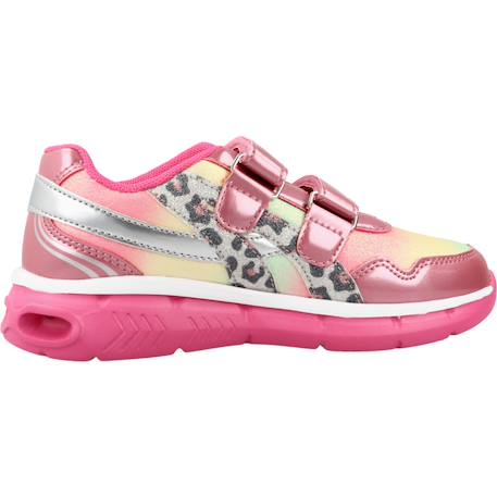 Derbies fille Argent 020+Rose 150 7 - vertbaudet enfant 