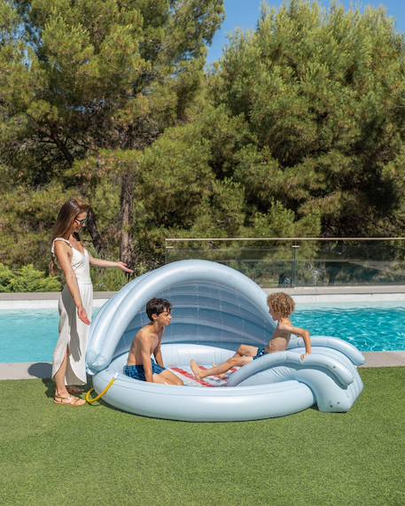 Centre de jeux aquatique enfant avec toboggan Bleu 3 - vertbaudet enfant 