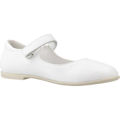 Derby enfant cuir darling Blanc+Blanc blanco 11 - vertbaudet enfant 