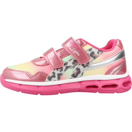 Derbies fille Argent 020+Rose 150 8 - vertbaudet enfant 