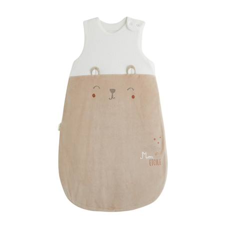 Gigoteuse d'hiver en velours eliah Ecru 2 - vertbaudet enfant 