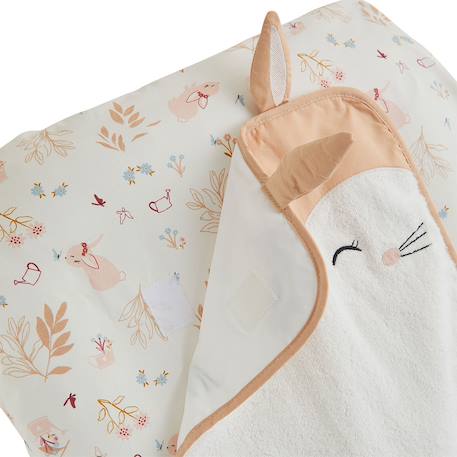 Housse de matelas à langer + tapis de change praline Peche 4 - vertbaudet enfant 