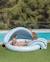Centre de jeux aquatique enfant avec toboggan Bleu 1 - vertbaudet enfant 