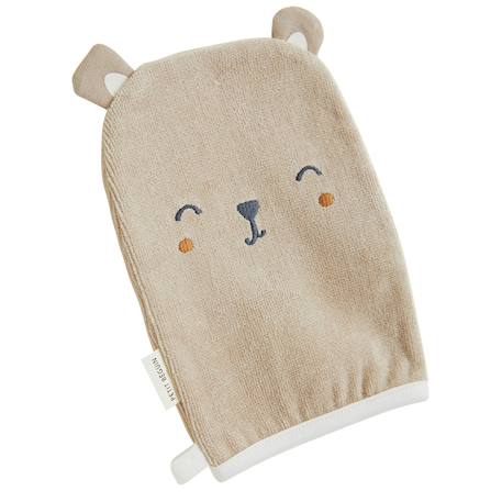 Cape de bain et gant bébé eliah Ecru 4 - vertbaudet enfant 