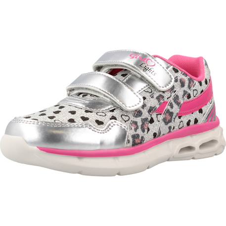 Derbies fille Argent 020+Rose 150 4 - vertbaudet enfant 