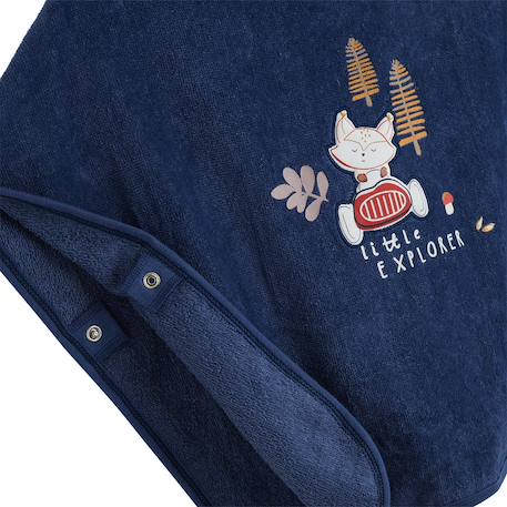 Poncho de bain bébé emile Bleu 4 - vertbaudet enfant 