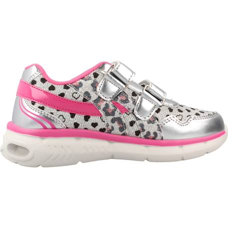 Derbies fille Argent 020+Rose 150 1 - vertbaudet enfant 