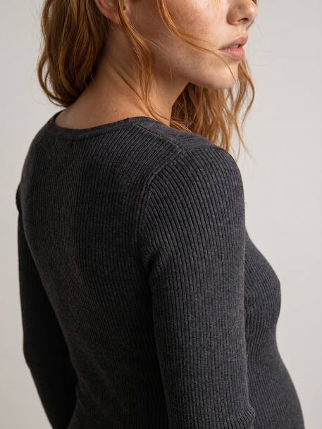 Robe de grossesse et allaitement anthracite 5 - vertbaudet enfant 