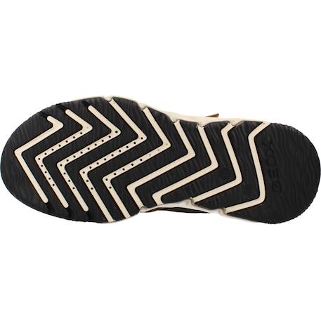 Bottes garçon en cuir flexyper pro Bleu c0033+Marron c2ga3+Marron c6fn6 12 - vertbaudet enfant 