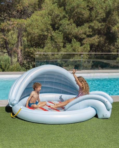 Centre de jeux aquatique enfant avec toboggan Bleu 6 - vertbaudet enfant 