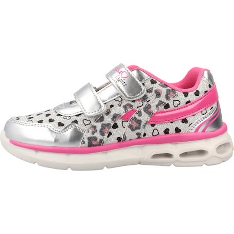 Derbies fille Argent 020+Rose 150 2 - vertbaudet enfant 