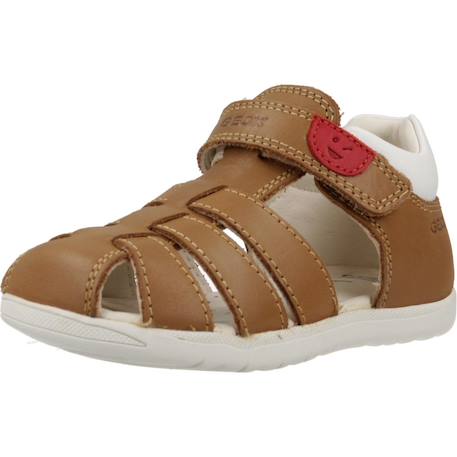 Sandales garçon en cuir s.macchia Marron ct61z 4 - vertbaudet enfant 