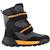 Bottes garçon en textile eclair Gris c0036 1 - vertbaudet enfant 