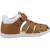 Sandales garçon en cuir s.macchia Marron ct61z 1 - vertbaudet enfant 
