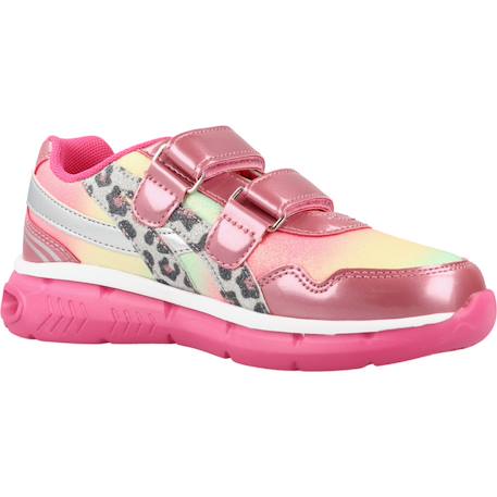 Derbies fille Argent 020+Rose 150 11 - vertbaudet enfant 