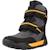 Bottes garçon en textile eclair Gris c0036 4 - vertbaudet enfant 