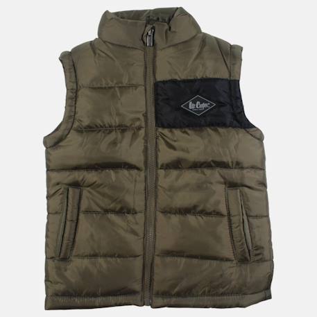 Doudoune  sans manches garçon Gris+Kaki+Marine+Noir 9 - vertbaudet enfant 