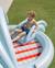 Centre de jeux aquatique enfant avec toboggan Bleu 2 - vertbaudet enfant 