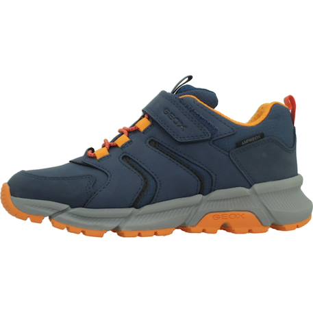 Basket garçon Bleu c4j2t+Marron c0616 2 - vertbaudet enfant 