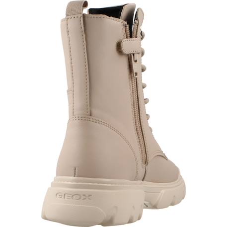 Bottes fille modèle j junette girl Beige+Noir 3 - vertbaudet enfant 