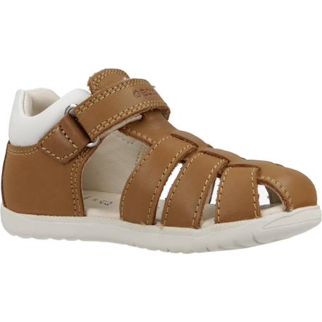 Sandales garçon en cuir s.macchia Marron ct61z 5 - vertbaudet enfant 