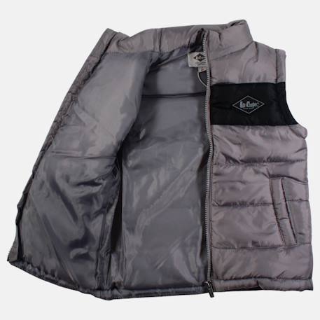 Doudoune  sans manches garçon Gris+Kaki+Marine+Noir 5 - vertbaudet enfant 