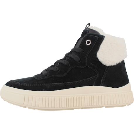 Bottes fille en textile laquinny wpf Noir 2 - vertbaudet enfant 