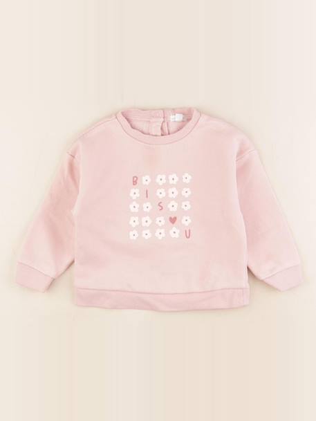 Sweat - 2 ans Rose 1 - vertbaudet enfant 