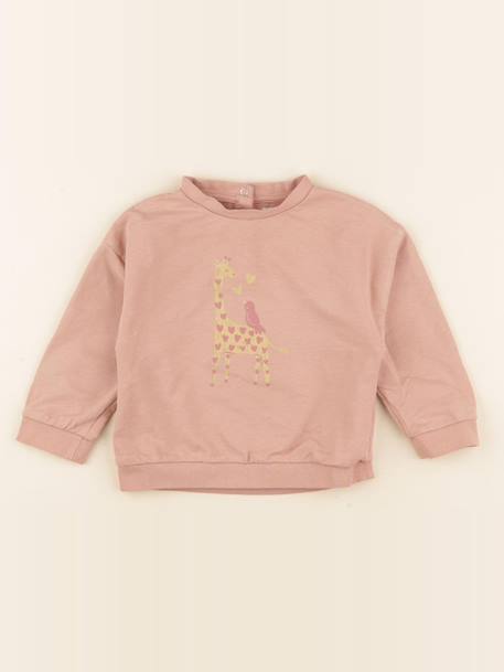 Sweat - 2 ans Rose 1 - vertbaudet enfant 
